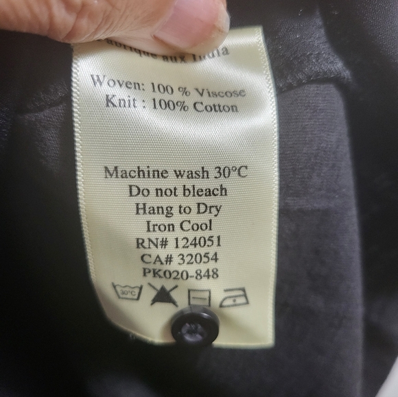 Anthropology's Porridge crepe sleeveless top women's L #2732 - Picture 4 of 5